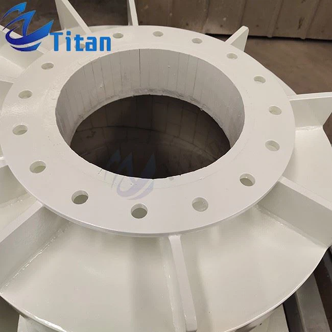 Industrial Cyclone With Wear Resistant Ceramic Lining